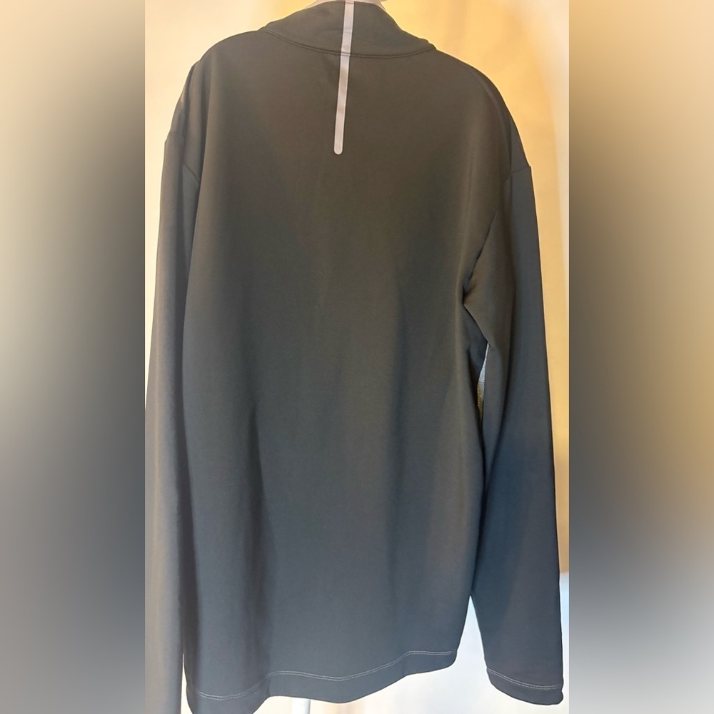 Nike Golf Black Dri-FIT 3/4 Zip Jacket - Picture 2 of 3